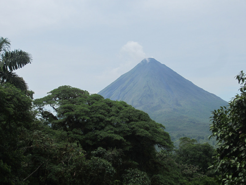 Arenal with fumeroles