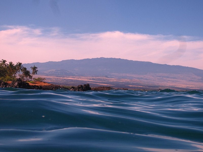 B Mauna Kea from the water