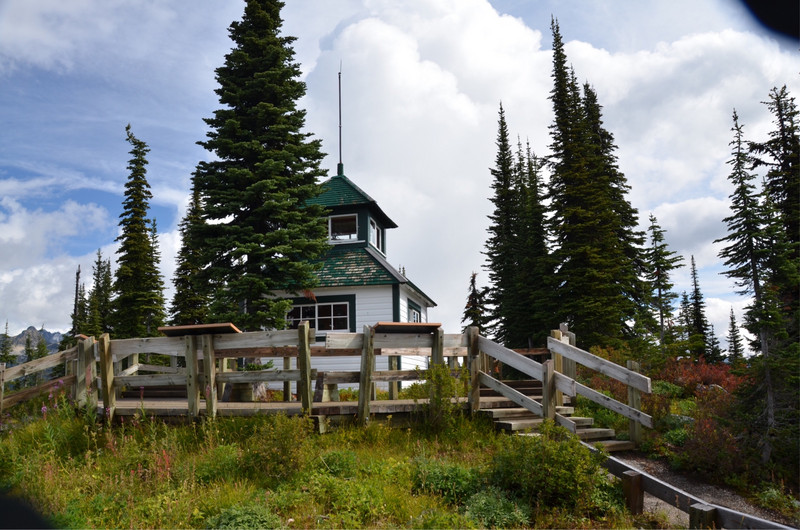 My. Revelstoke NP fire lookout at summit