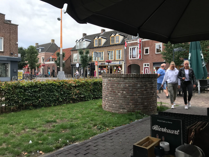 Main Street view from Glass Farm in Schijndel