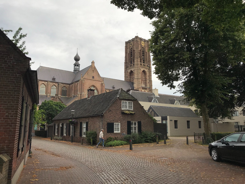 Oirschot Catholic Church and old house