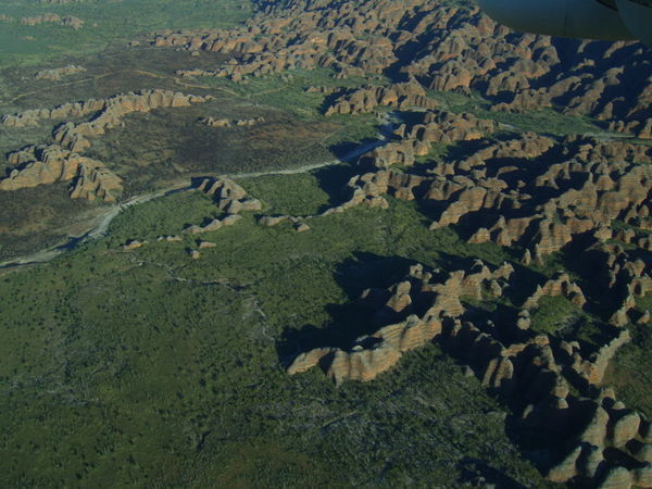 Stunning Bungle Bungles from Air