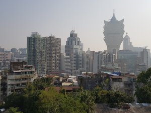 Across the city of Macau