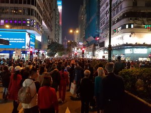 Crowded Nathan Road