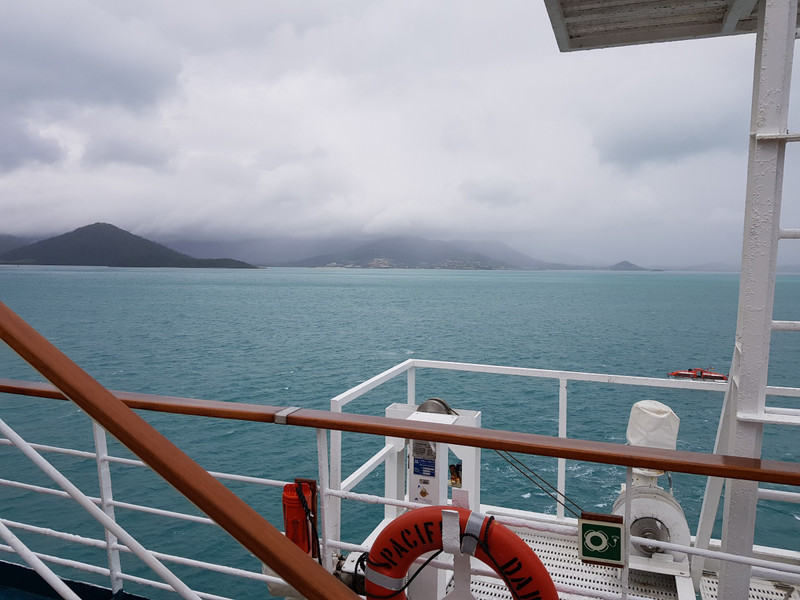 Approach to Airlie Beach