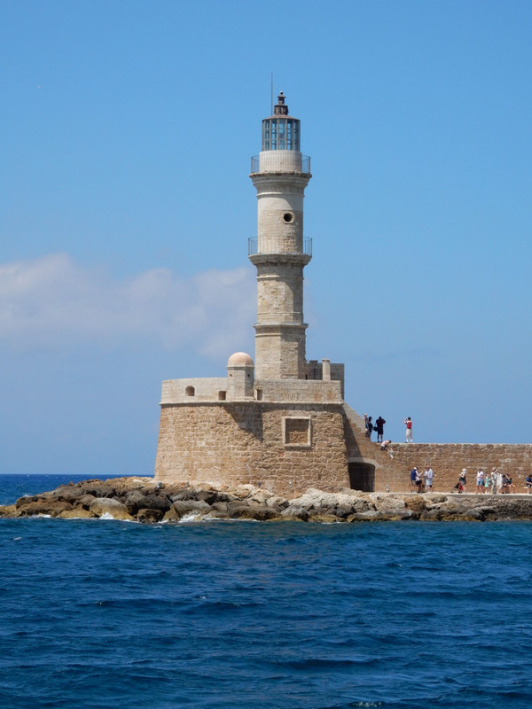 The Venetian Lighthouse in Chania