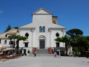 The church in Ravello piazza