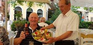 Antipasto and a beer - how good does it get