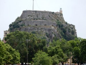 Closer view of the Old Fort