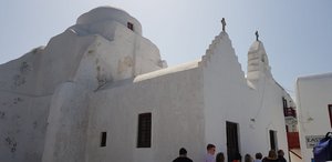 Paraportiani Church in Mykonos