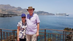 Roz & Jim in Naxos
