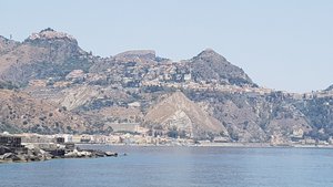 Taormina from Naxos
