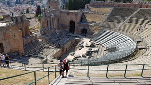 The Greco Roman arena in Taormina