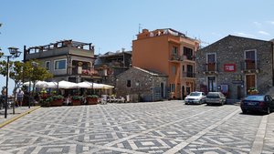 The main square in Castelmola