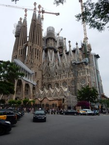 Gaudi - Sagrada Familia - different aspect