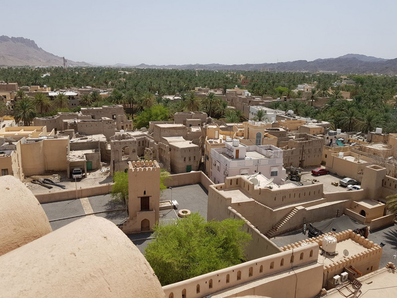 View over Nizwa from top of fort 1