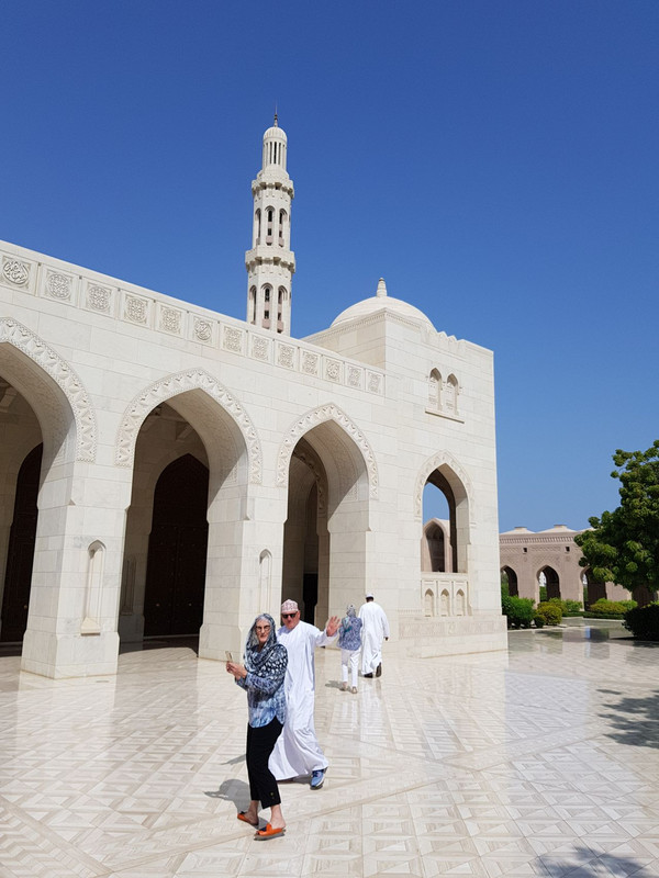 At the Grand Mosque