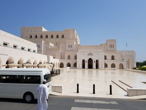 The Royal Opera House in Muscat