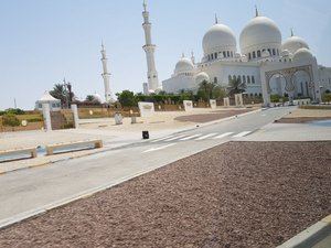 The Grand Mosque in Abu Dhabi