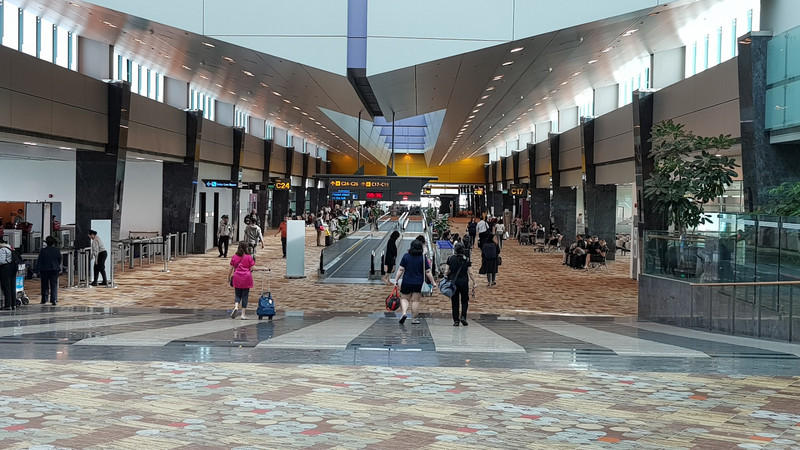 Singapore Changi Airport Concourse