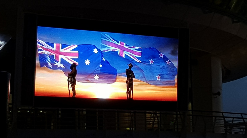 ANZAC Day 25 Apr 19 on Explorer of the Seas