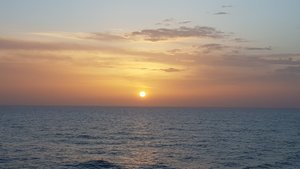 Sunrise at sea 2 May