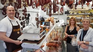 A deli where we tried Camel proscuitto