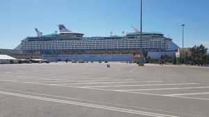 Explorer of the Seas docked at Athens
