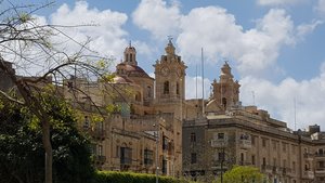 Clock Tower in the Cospicua community