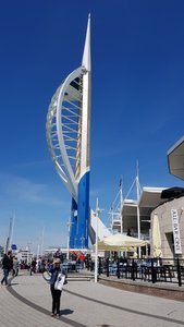 Spinnaker Tower at the Gunwharf Quays in Portsmouth