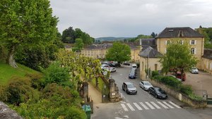 Sarlat Scenery 2 - Park entrance just below our AirBnB