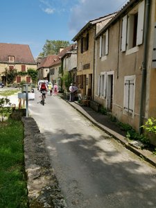 Village street in St Leon