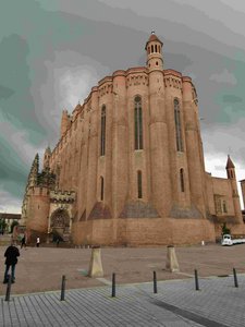 Basilica Cathedral of St Cecile in Albi 2