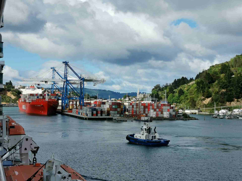 50 - Port Chalmers - a working port