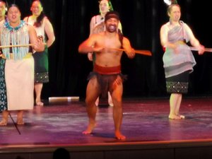 134 - Athletic Maori Warrior
