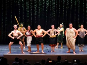 136 - End of show - Maori Haka