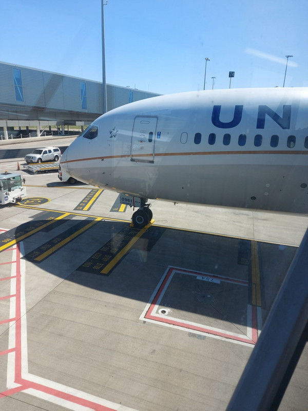 Our Chariot from Brisbane - Boeing 787 Dreamliner