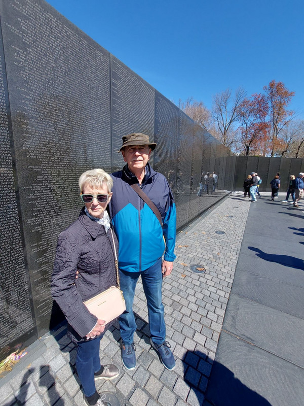 Vietnam Memorial - Roz & Jim