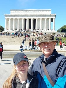 Lincoln Memorial - Jim & Sophie