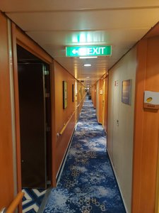 Norwegian Gem 33 - Typical Corridor for Cabins