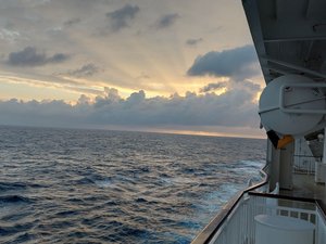 Norwegian Gem 36 - Dawn at sea