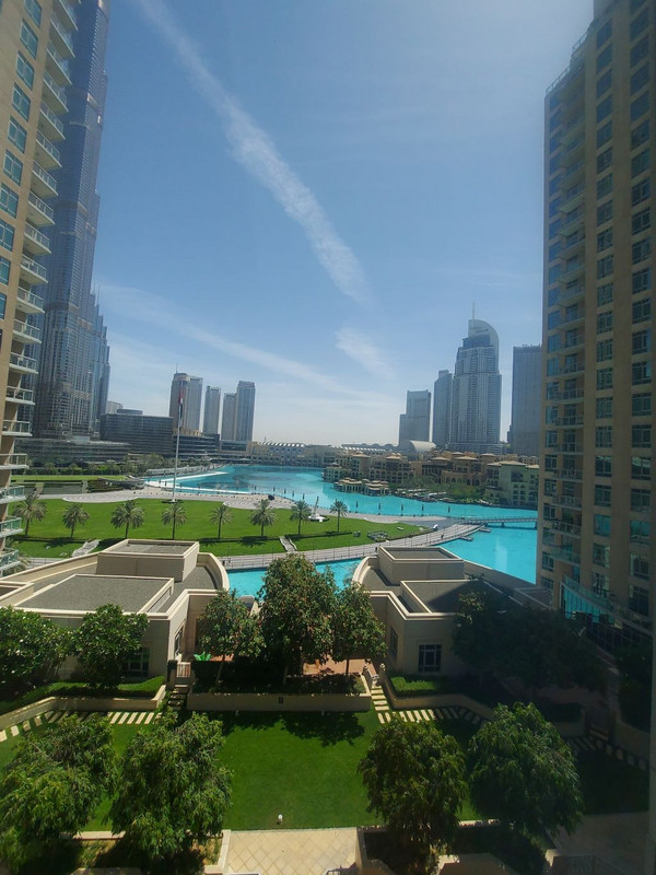 Dubai 1 - View from our room at the Ramada