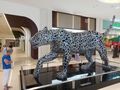 Dubai 19 - Arabian Leopard sculture in Dubai Mall