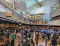 381 - The Food Court of Marina Sands Shopping Centre - no chance for lunch here