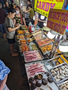 120 - A seafood stall