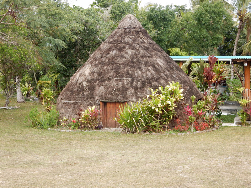 Traditional hut on Lifou