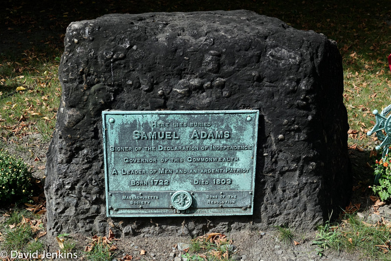 Samual Adams' grave