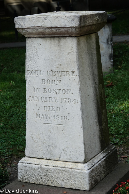 Paul Revere's grave