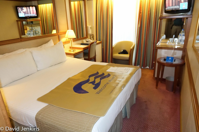 Our room on the Crown Princess