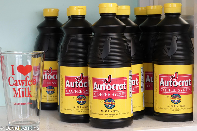 Autocrat coffee syrup - I prefer Kahlua and cream